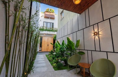 Miete eines neuen Hauses mit Garten und Meerblick im Stadtteil Lien Chieu, Da Nang, Vietnam